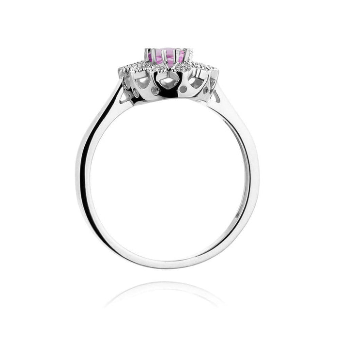 Inel Aur 14K W354 Ametist 0.40ct