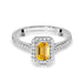 Inel Aur 14K W403 Citrin 0.60ct