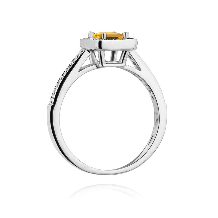 Inel Aur 14K W403 Citrin 0.60ct