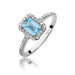 Inel Aur 14K W403 Topaz 0.65ct