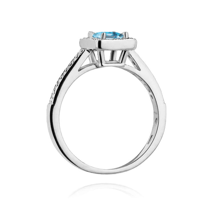 Inel Aur 14K W403 Topaz 0.65ct