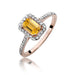 Inel Aur 14K W403 Citrin 0.60ct