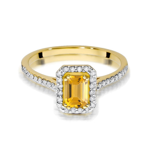 Inel Aur 14K W403 Citrin 0.60ct