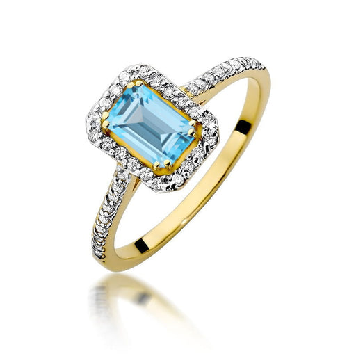 Inel Aur 14K W403 Topaz 0.65ct