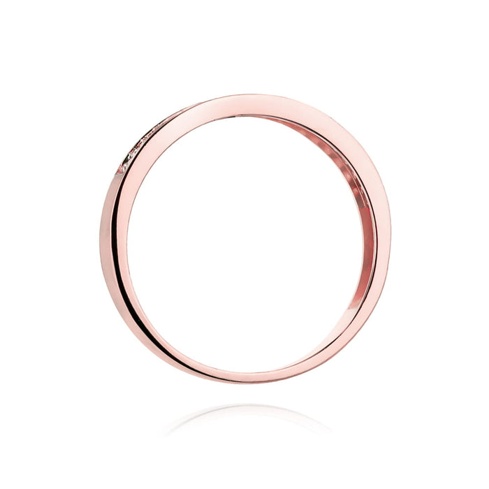 Inel Aur 14K cu Diamant Natural 0.18 ct