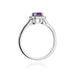 Inel Aur 14K W422 Ametist 0.50ct