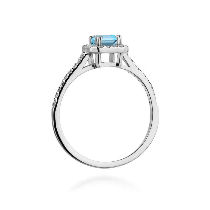 Inel Aur 14K W422 Topaz 0.65ct