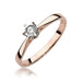 Inel Aur 14K cu Diamant Natural 0.05 ct