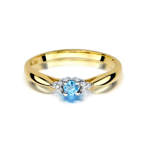 Inel Aur 14K W428 Topaz 0.15ct