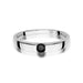 Inel Aur 14K W432 Diamant Negru 0.12ct
