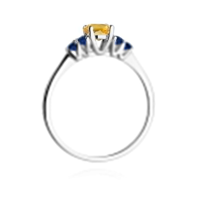 Inel Aur 14K W451 Citrin 0.50ct
