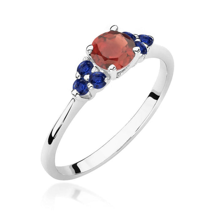 Inel Aur 14K W451 Granat 0.60ct