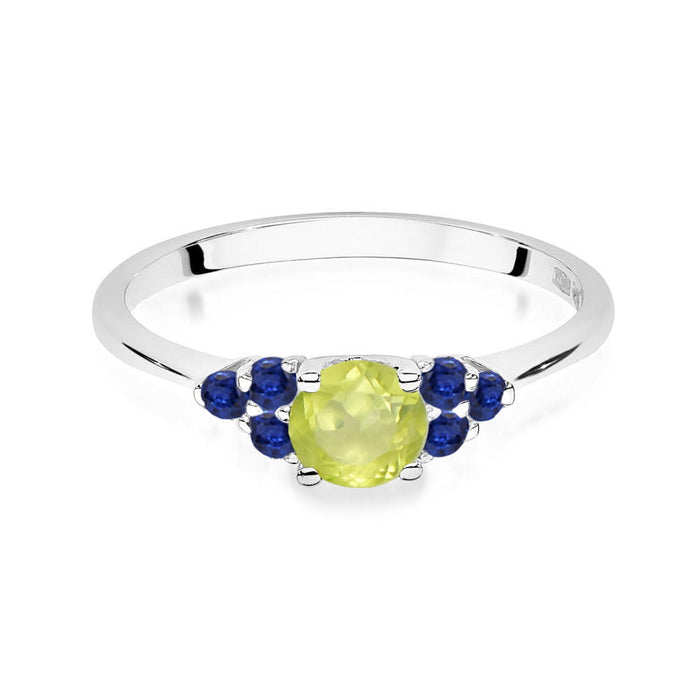 Inel Aur 14K W451 Peridot 0.60ct