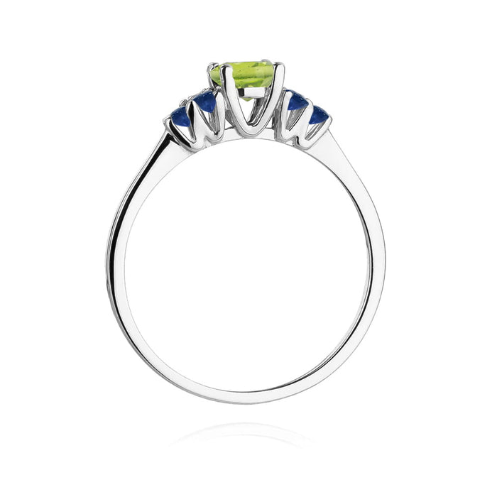 Inel Aur 14K W451 Peridot 0.60ct