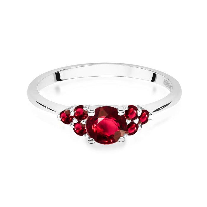 Inel Aur 14K W451 Rubin 0.60ct