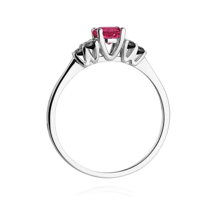 Inel Aur 14K W451 Rodolit 0.60ct