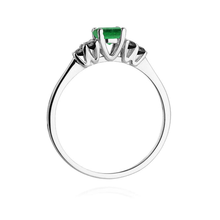 Inel Aur 14K W451 Smarald 0.50ct