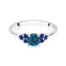Inel Aur 14K W451 Topaz London Blue 0.50ct