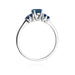 Inel Aur 14K W451 Topaz London Blue 0.50ct