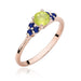 Inel Aur 14K W451 Peridot 0.60ct