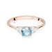 Inel Aur 14K W451 Topaz 0.50ct