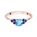 Inel Aur 14K W451 Topaz 0.50ct