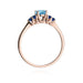 Inel Aur 14K W451 Topaz 0.50ct