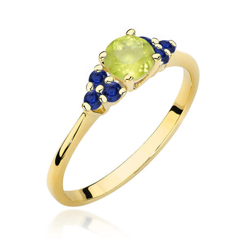 Inel Aur 14K W451 Peridot 0.60ct