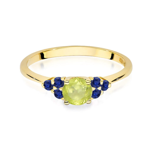 Inel Aur 14K W451 Peridot 0.60ct