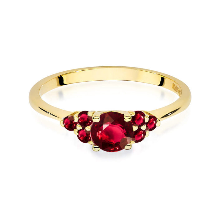 Inel Aur 14K W451 Rubin 0.60ct