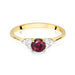 Inel Aur 14K W451 Rodolit 0.60ct