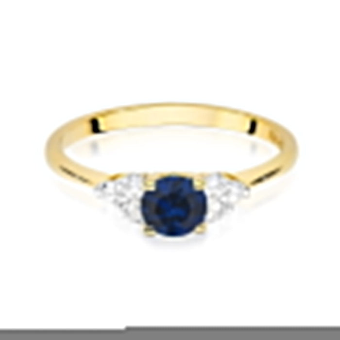 Inel Aur 14K W451 Safir 0.50ct