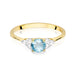 Inel Aur 14K W451 Topaz 0.50ct