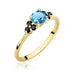 Inel Aur 14K W451 Topaz 0.50ct