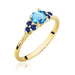 Inel Aur 14K W451 Topaz 0.50ct