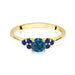Inel Aur 14K W451 Topaz London Blue 0.50ct