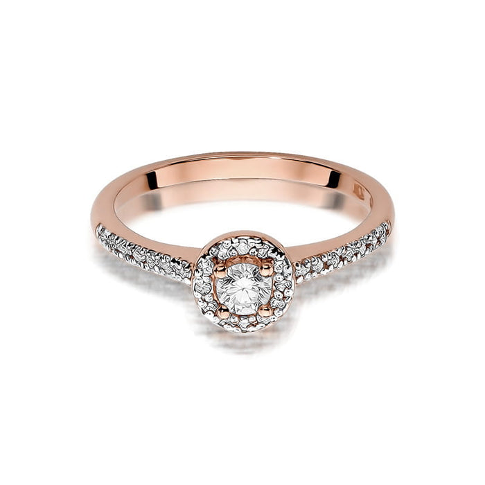 Inel Aur 14k cu Diamant Natural 0.52 ct