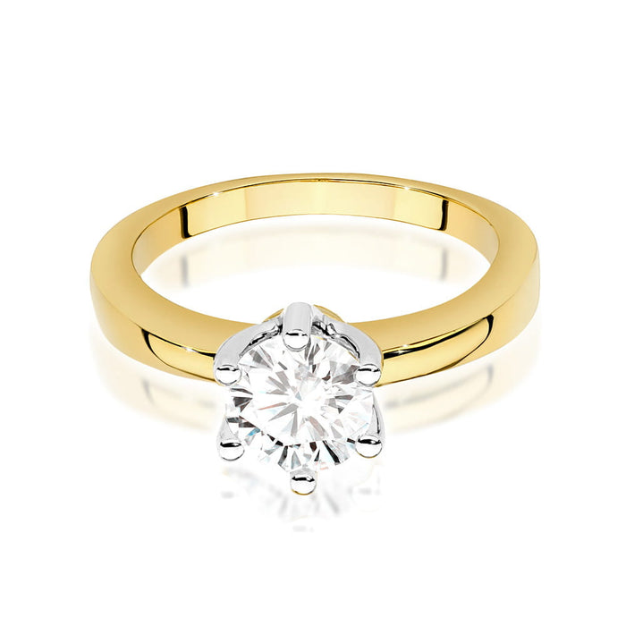 Inel Aur 14K W482 Diamant 1,00ct