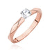 Inel Aur 14K cu Diamant Natural 0.15 ct