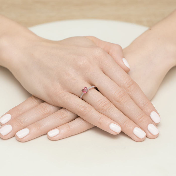 Inel Aur 14k cu Rubin 1.10 ct