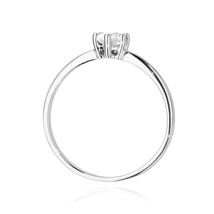 Inel Aur 14K W496 Diamant 0.30ct