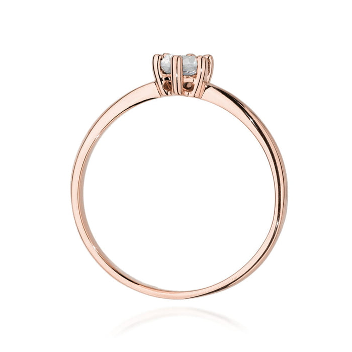 Inel Aur 14K W496 Diamant 0.30ct