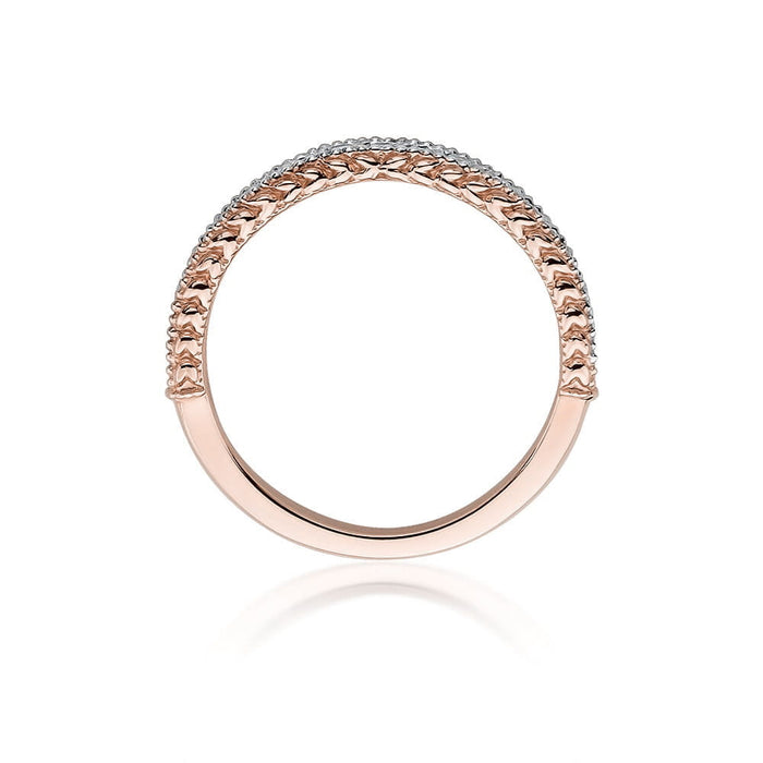 Inel Aur 14k cu Diamante Naturale 0.24 ct