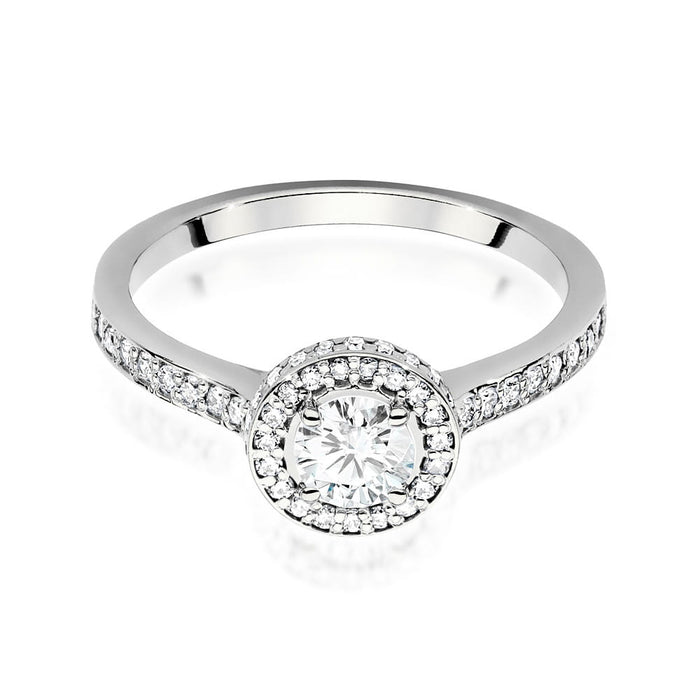Inel Aur 14K W508 Diamant 0.50ct