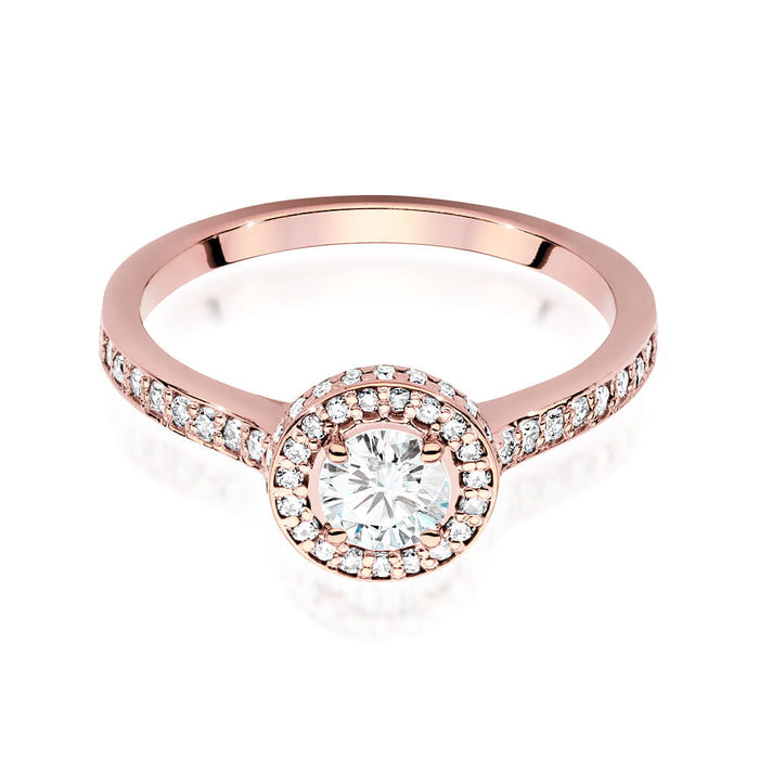 Inel Aur 14K W508 Diamant 0.50ct