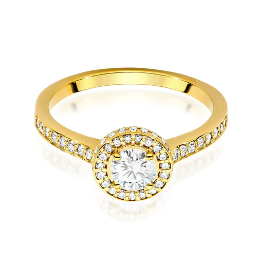 Inel Aur 14K W508 Diamant 0.50ct