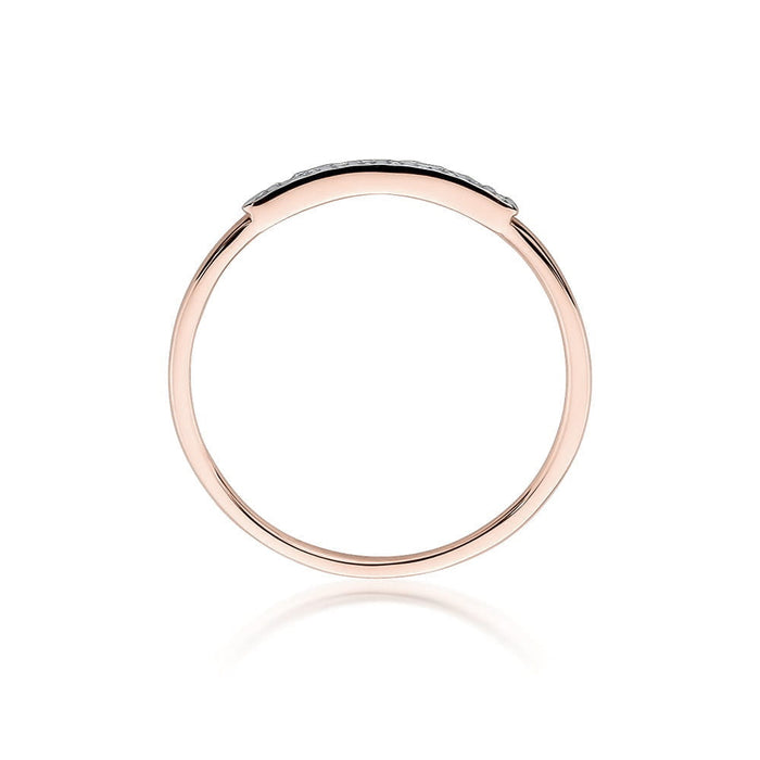 Inel Aur 14K cu Diamante Naturale 0.05 ct