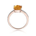 Inel Aur 14K cu Citrin 2.00 ct