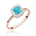 Inel Aur 14K W514 Topaz 0.70ct