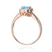 Inel Aur 14K W514 Topaz 0.70ct